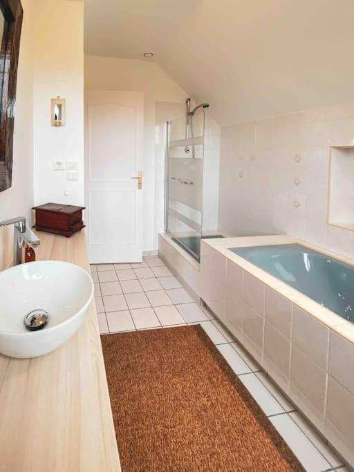 Grande Maison Chaleureuse Avec Vue Mer Imprenable Criel-sur-Mer Ngoại thất bức ảnh
